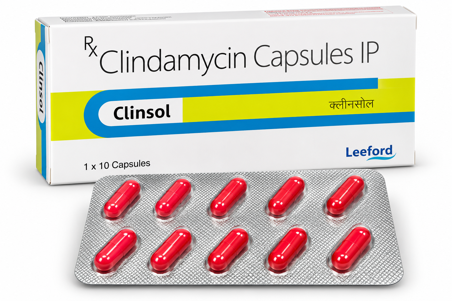 Clindamycin Capsules Product Display